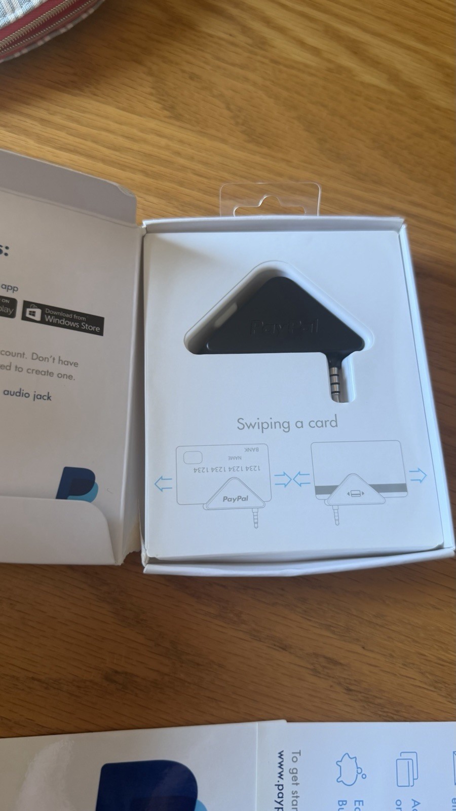 PayPal Mobile Card Reader Audio Jack Credit Card Reader Android iOS