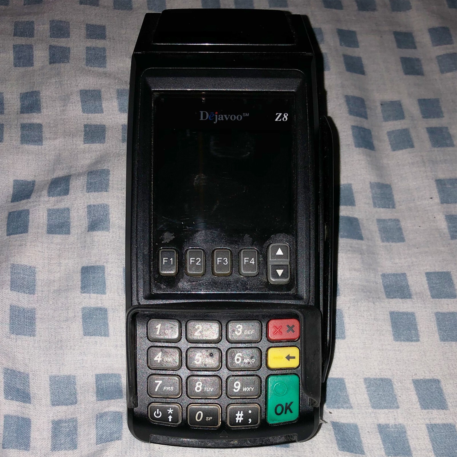 Tampered Dejavoo Z8 Card Terminal (Color Screen) ***PLEASE READ