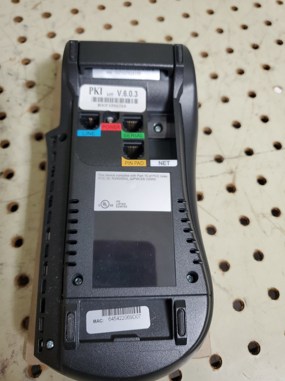 Equinox T4220 Merchant Credit Card Payment Terminal 010332-511E ZZA