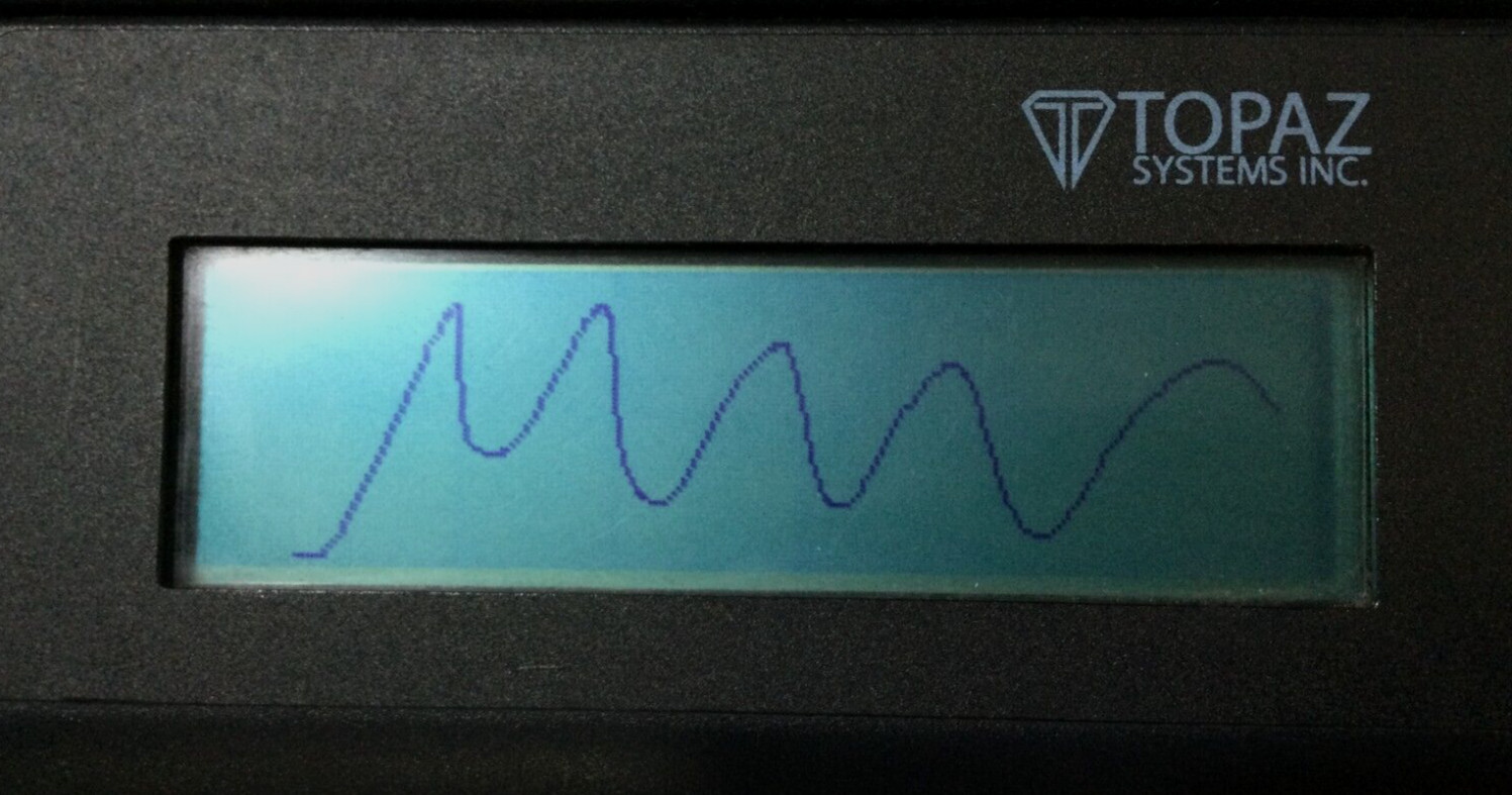 TOPAZ SYSTEMS T-L462-C187-R USA-19HS SIGNATUREGEM CAPTURE PAD WITH VGA CABLE