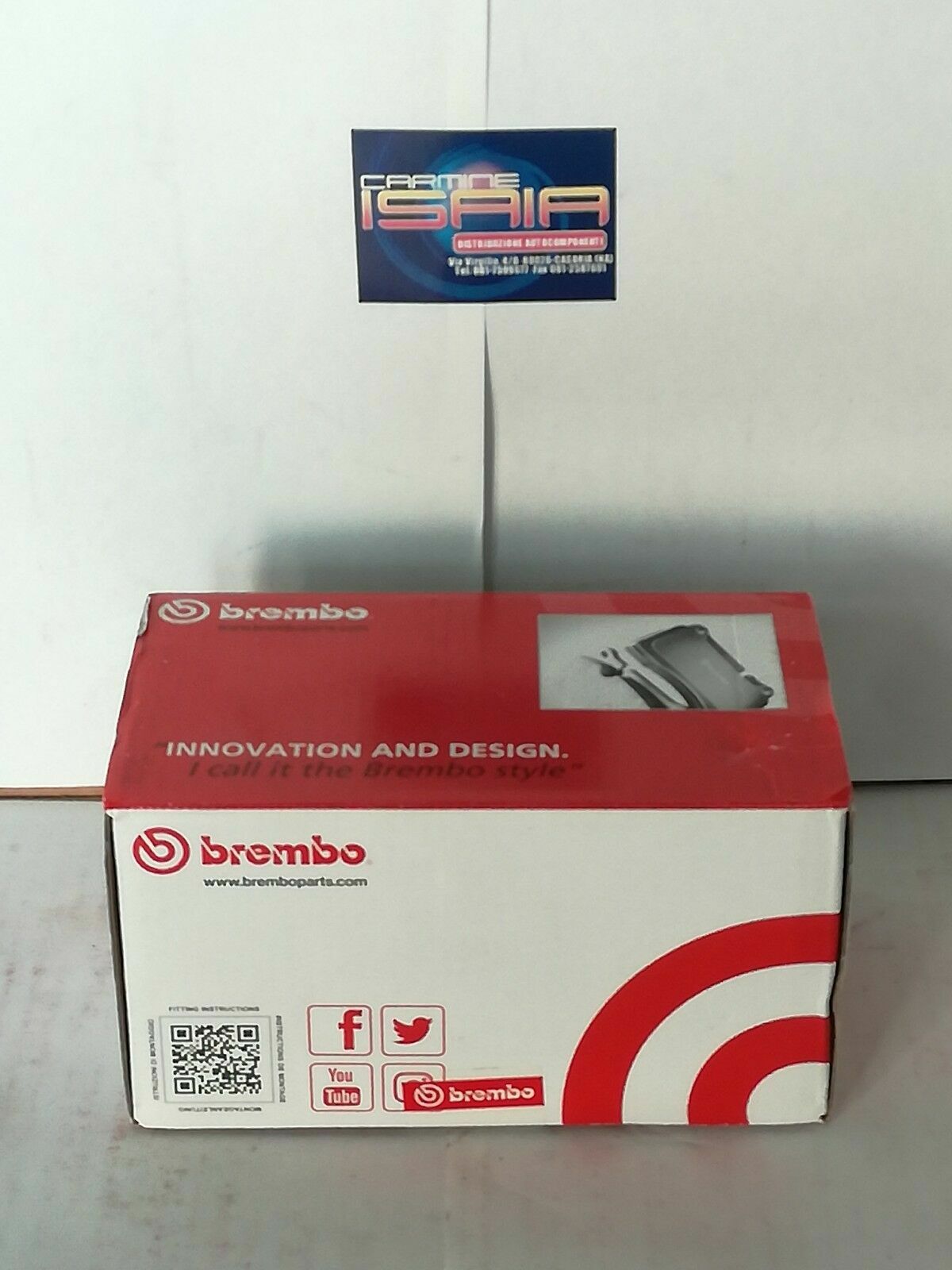 P61118 BREMBO ANT PAD SERIES FOR FIAT DUCATO FLAT FLOOR (250,290) 2.3 D