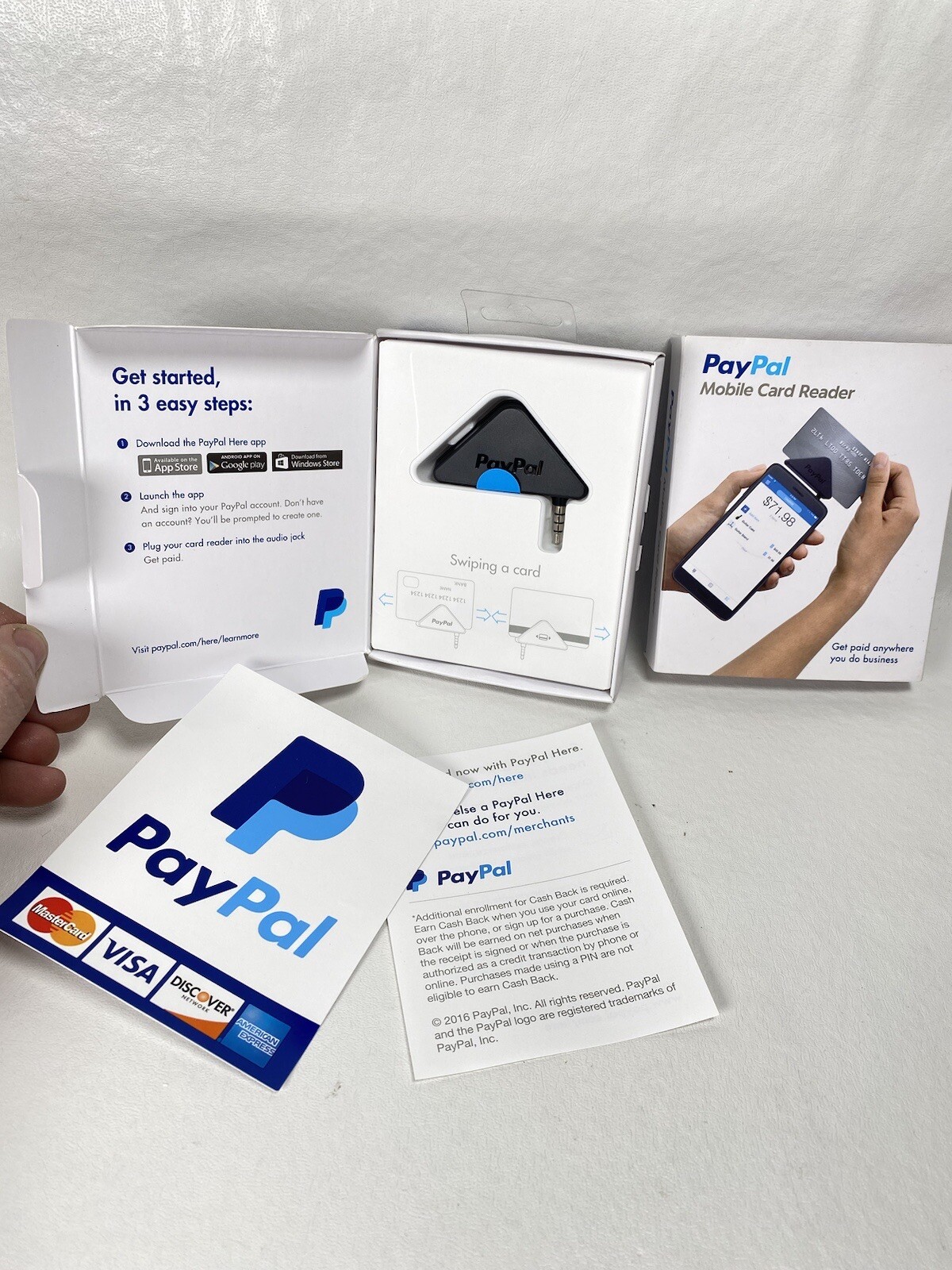 Paypal Mobile Card Reader – Iphone iOS Android Windows Headphone Jack