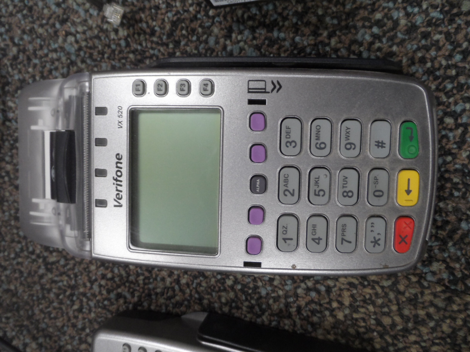 VeriFone VX520 Terminal and VX805 Pin Pad Credit Card Machine *Complete* Clean
