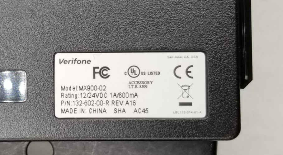 LOT OF (10) Verifone MX900-02 USB Input/Output Ethernet Module (132-602-00-R)