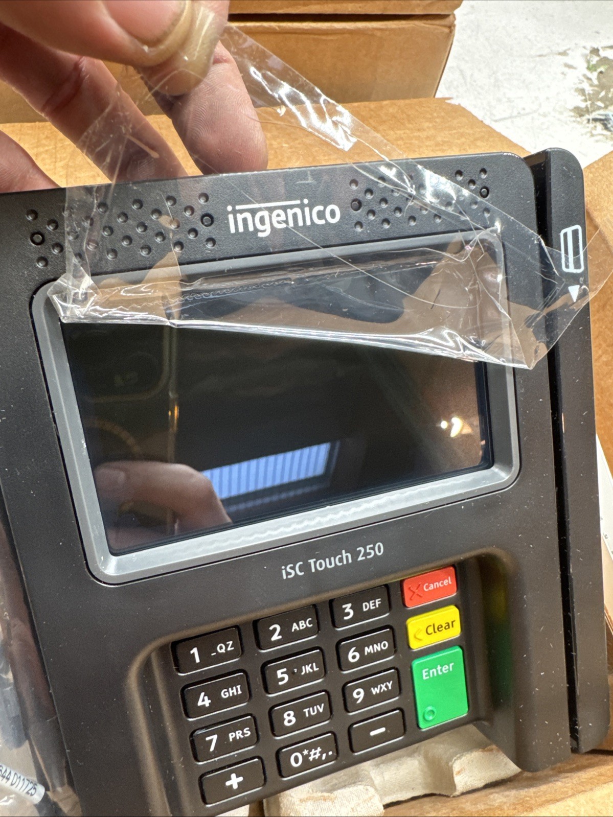 X4 Ingenico iSC Touch 250 Payment Terminals Refurbished LOT