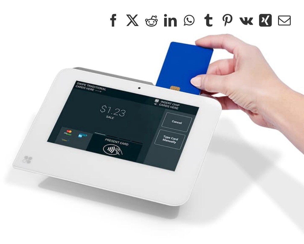 NEW Boxed Clover Mini System POS