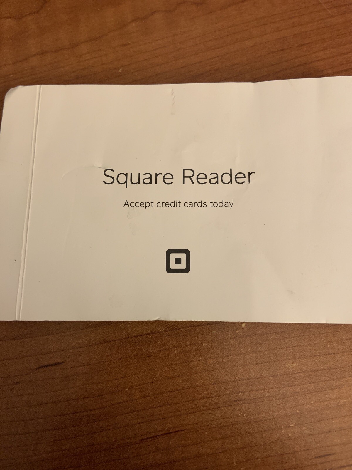 Square A-PKG-0206-01 Credit Debit Card Reader – White for Apple iPhone and…