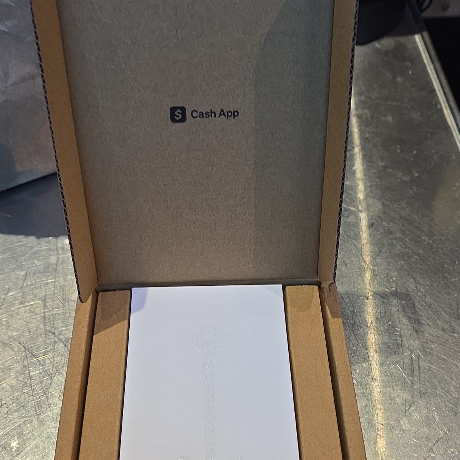 Cash App Model Credit Card Reader Terminal / Card Payment Reader In Box
