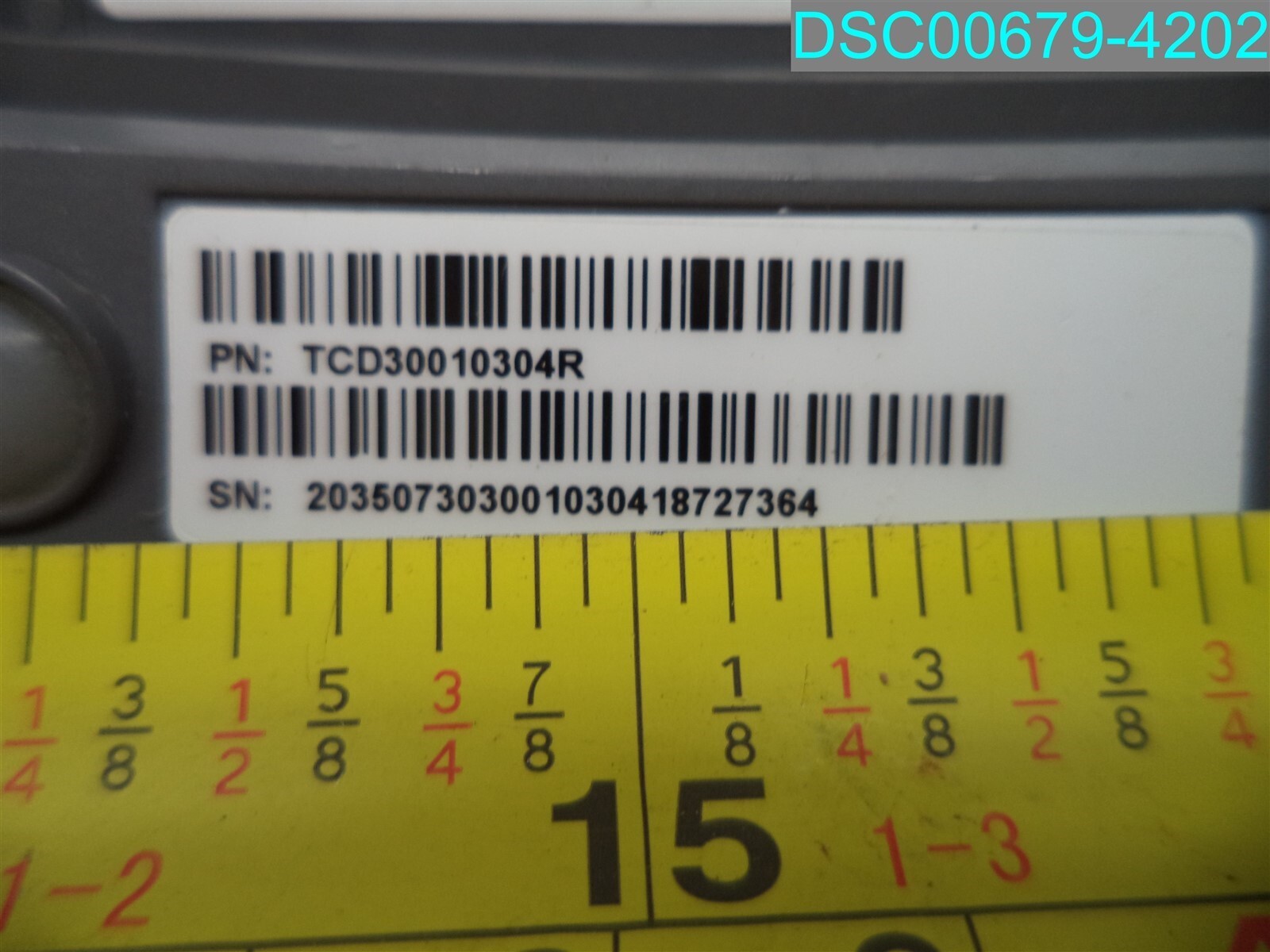Used Item INGENICO DESK/3500 TCD30010304R