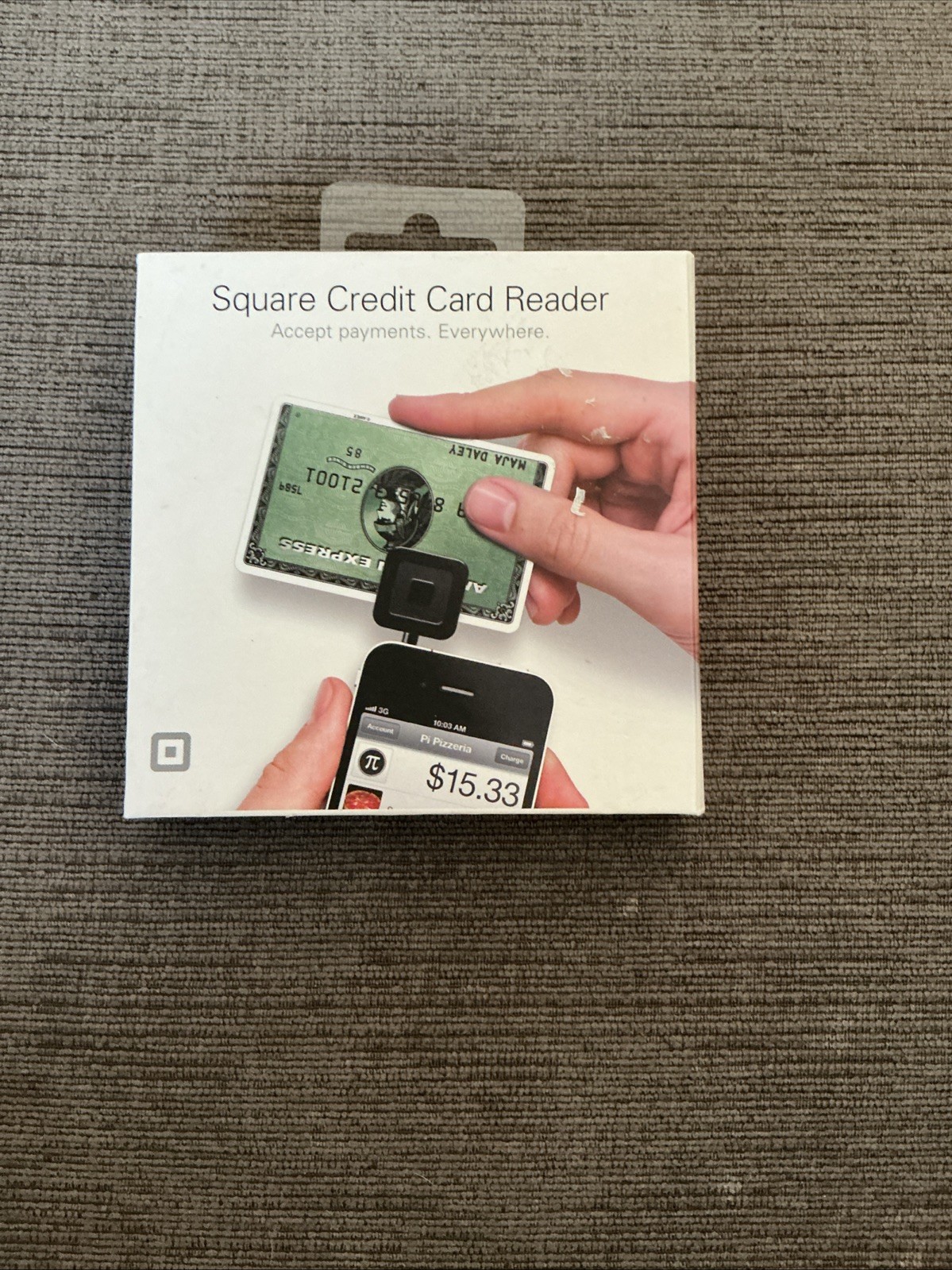 Square Remote Credit Card Reader Scanner for iPhone iPad and Android Cell Phones