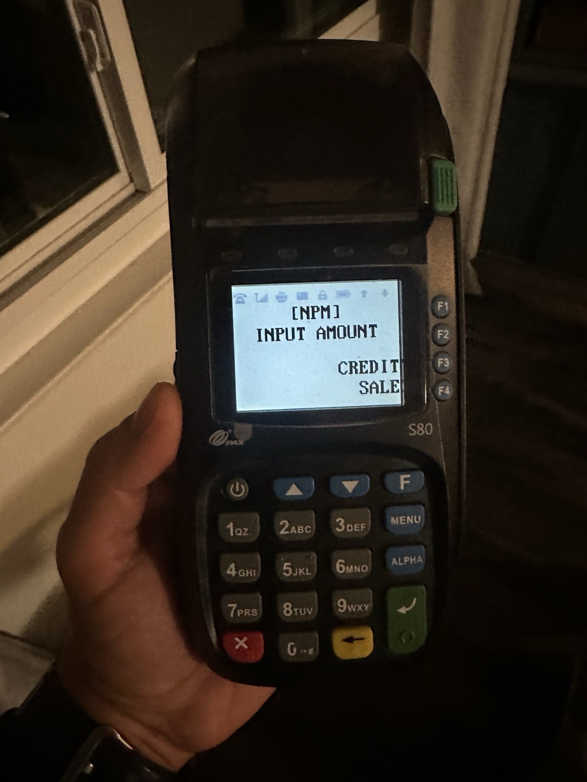 PAX S80 EMV Ready Credit Card Terminal with power supply UNLOCKED