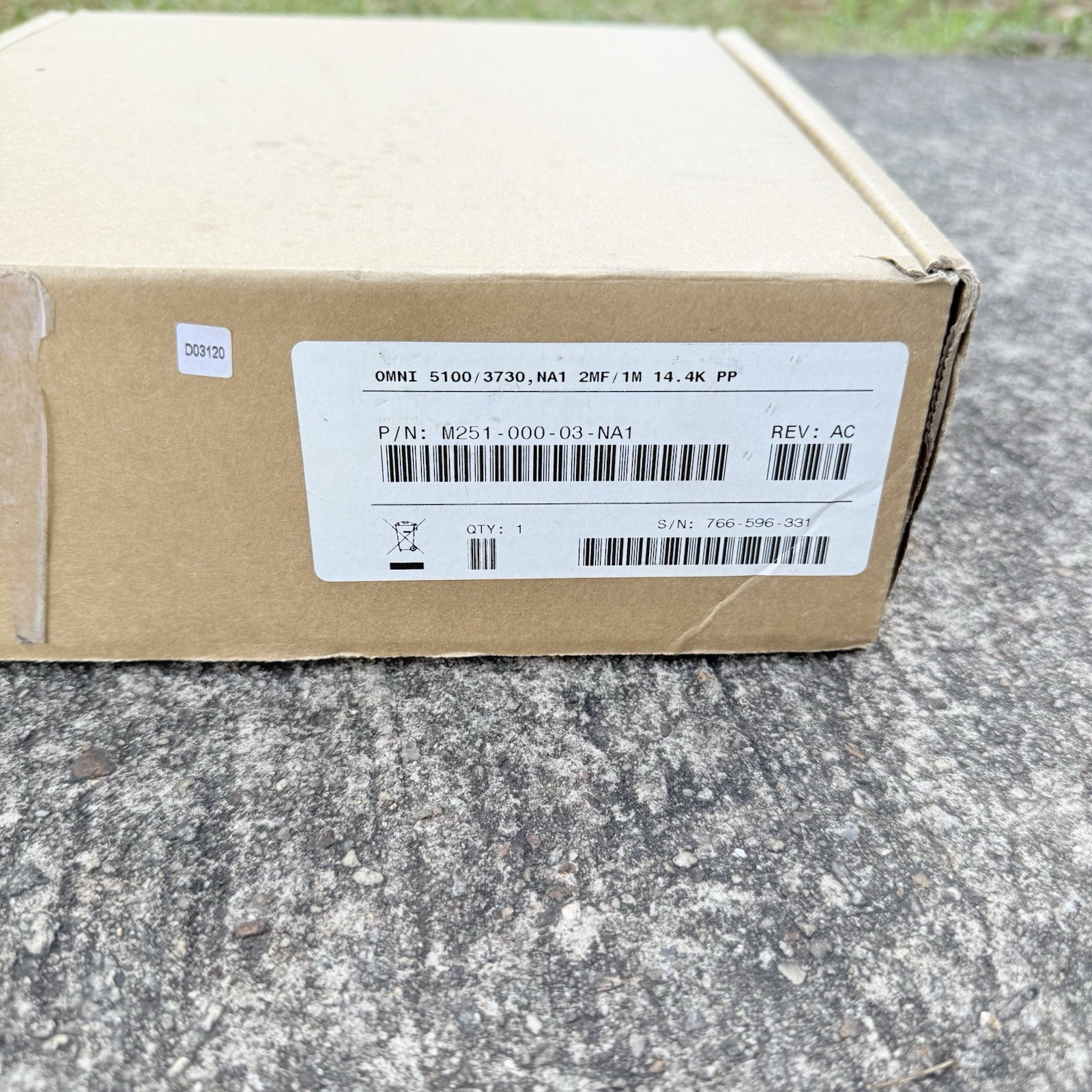New Verifone VX510 Omni 5100 Credit Terminal Reader Open Box