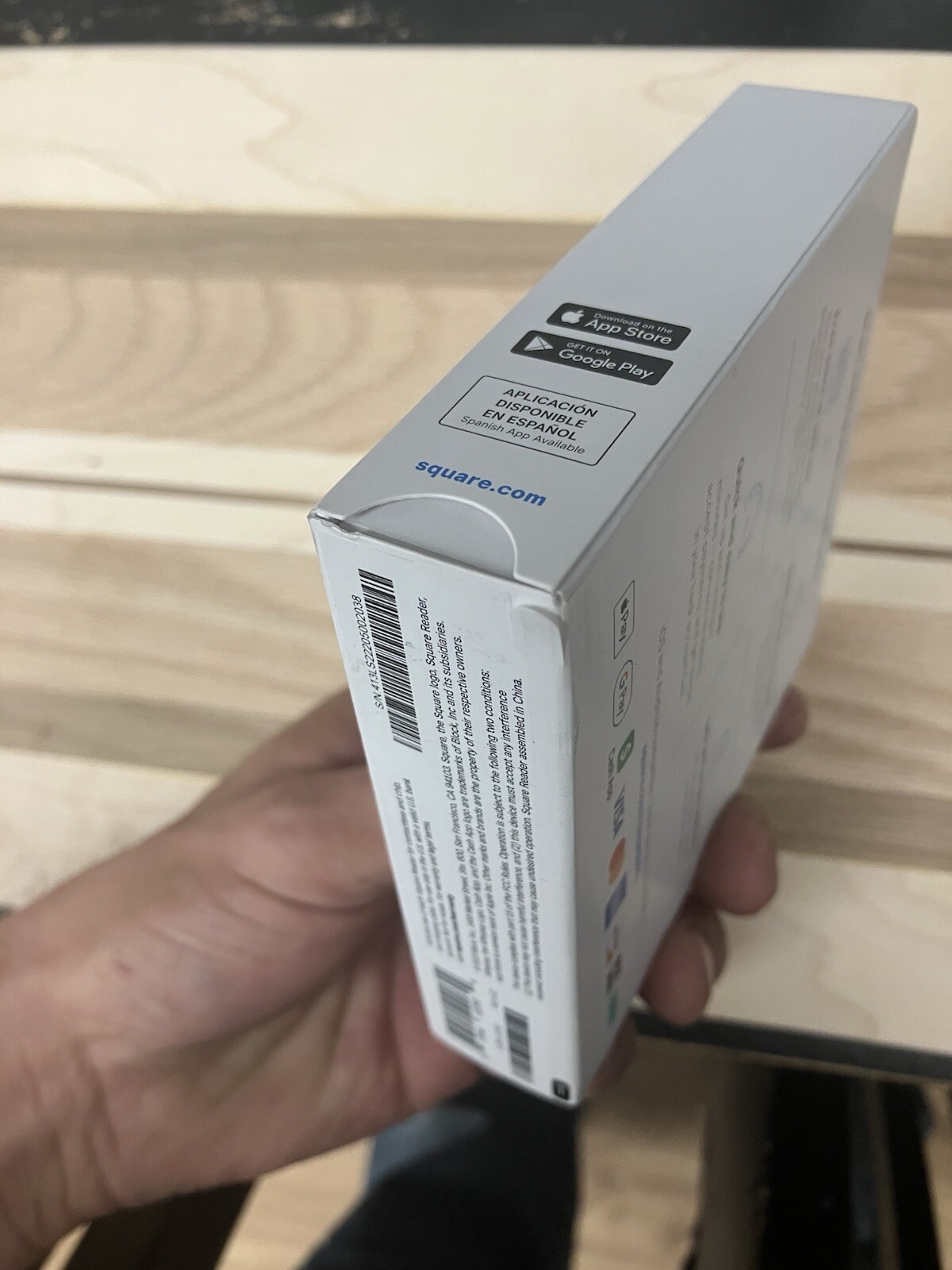 Square A-SKU-0792 Credit Card Reader for Contactless and Chip Machine 2nd Gen.