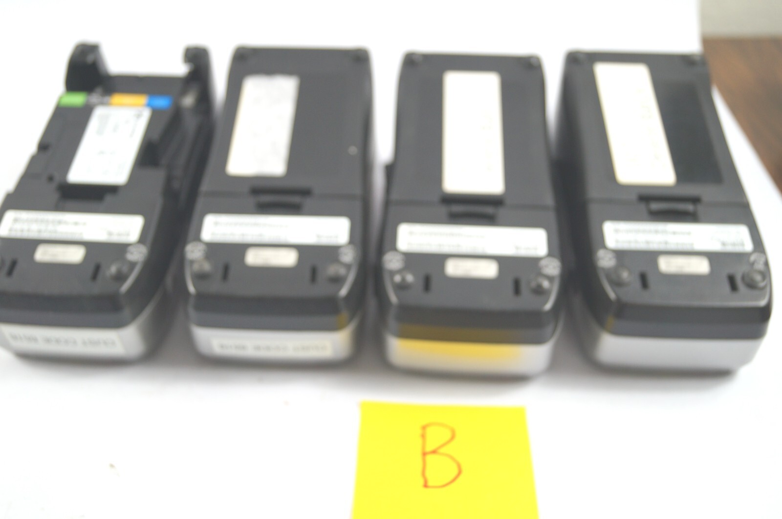 LOT (4) First Data FD130 Duo Credit Card Readers X13-12056 No Power Cords D213