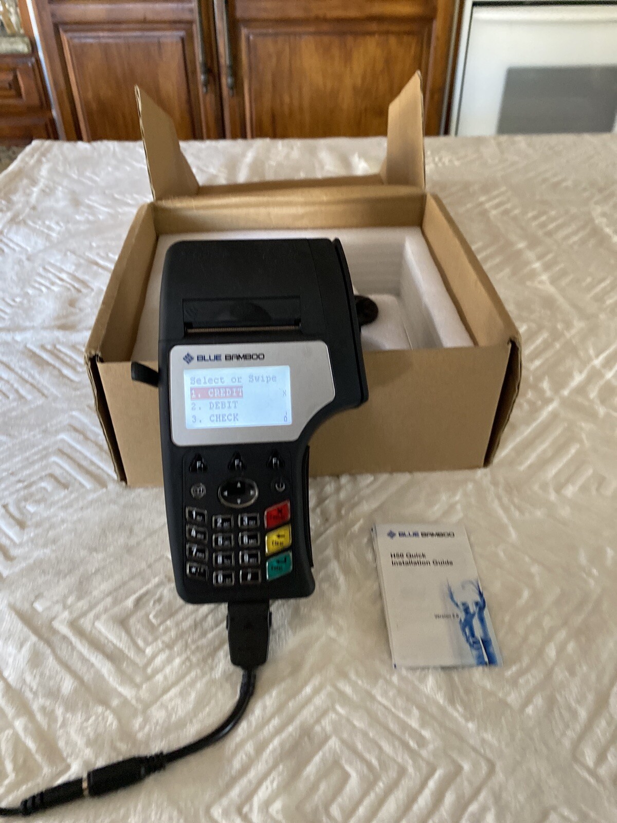 Used BLUE BAMBOO H50 WIRELESS TERMINAL