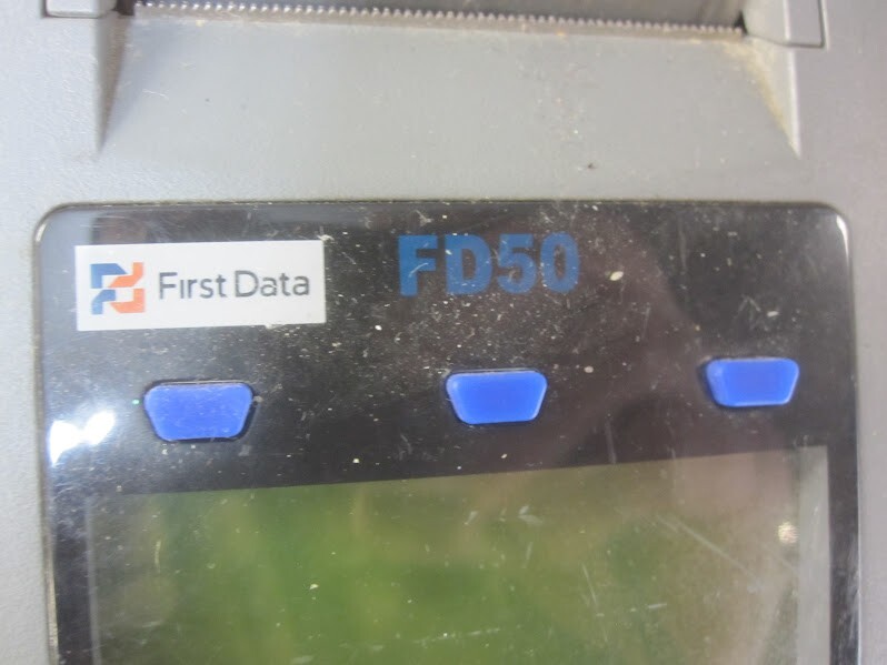 First Data FD-50 Credit Card Processing Terminal – No Power Adapter