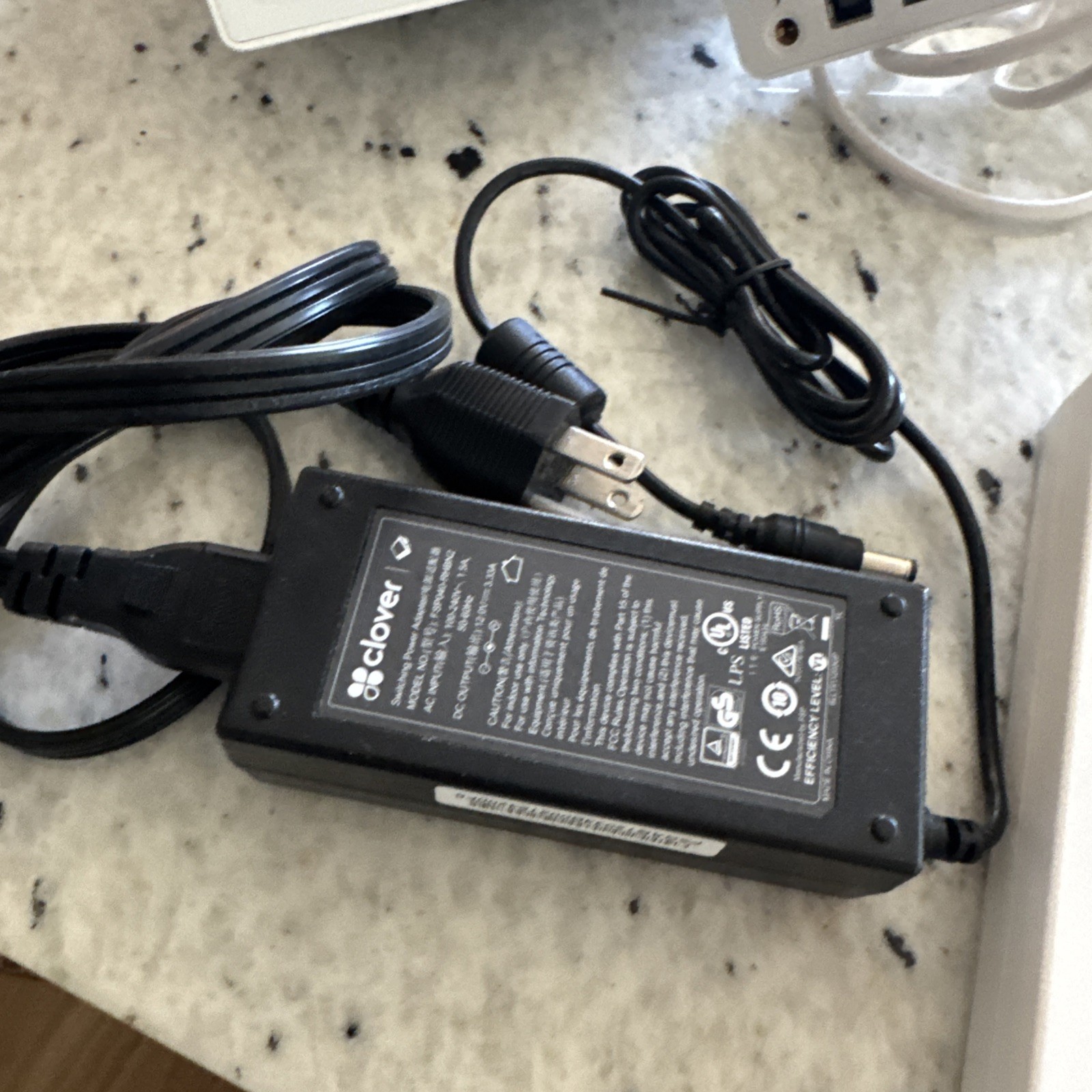 Clover Equipment Station 1.0, Printer 1.0, Card Reader, Power Bricks, Untested