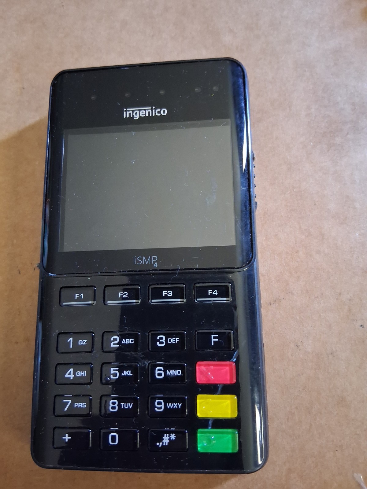 INGENICO ISMP IMP657-11P3556A PORTABLE POS TERMINAL B1