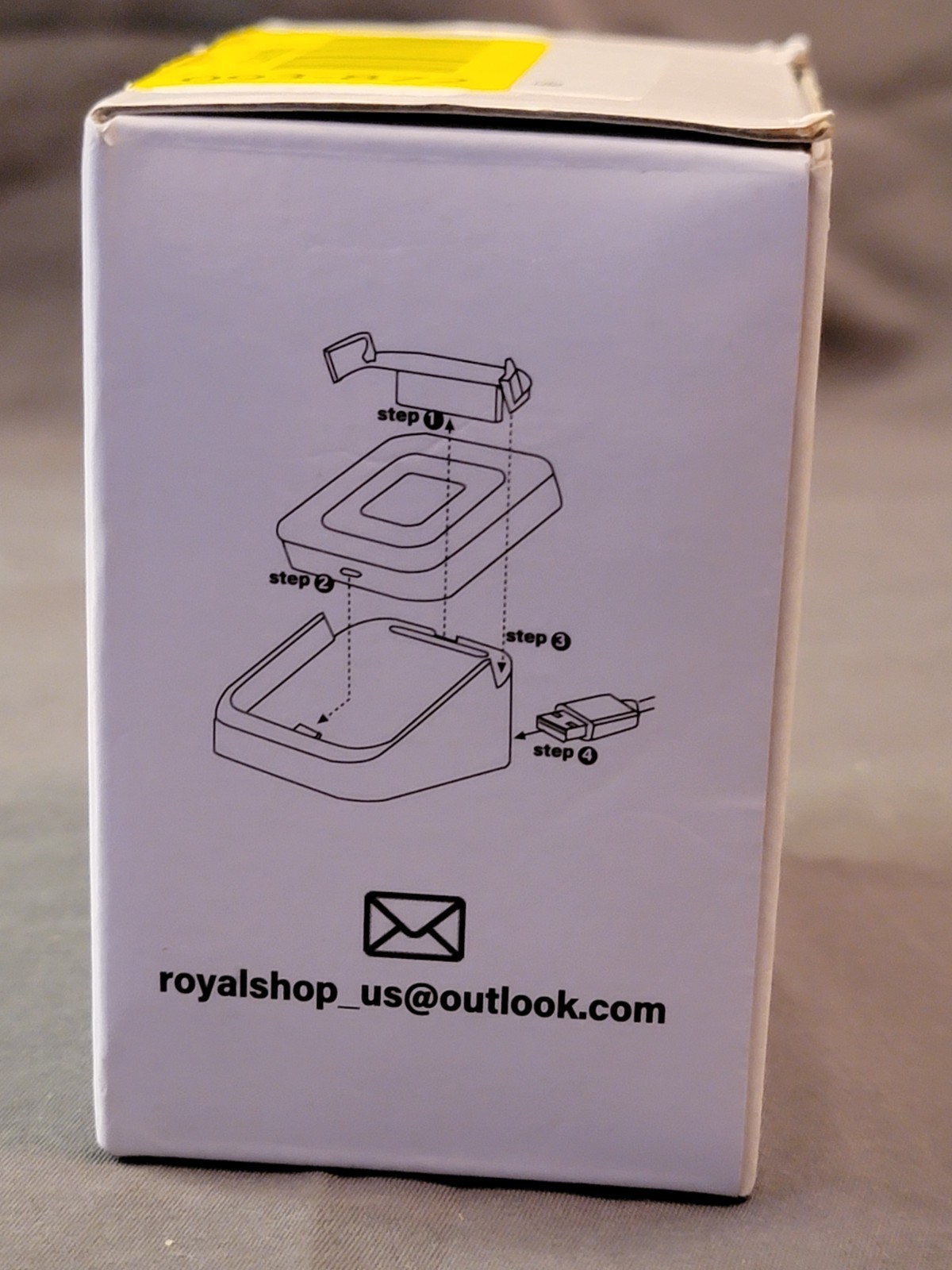 Square Dock for Square Reader 2nd Generation – Stand w/ Cable & Charger – NOB