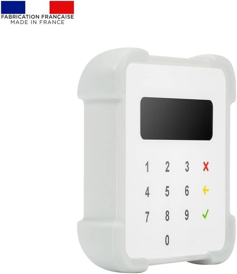Secure Case for SumUp Air Card Reader, Light Grey