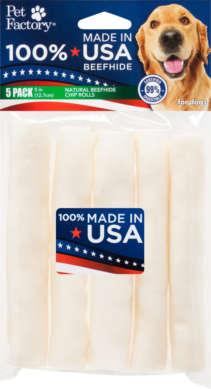 PFACT USA CHIP ROLL 5″ 5PCK