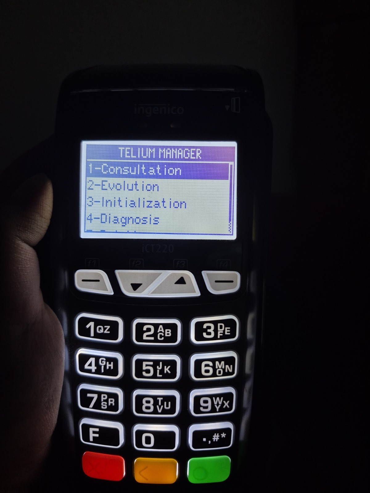 Ingenico iCT220 Wired Credit Card Terminal POS Reader ICT220-11P2371A