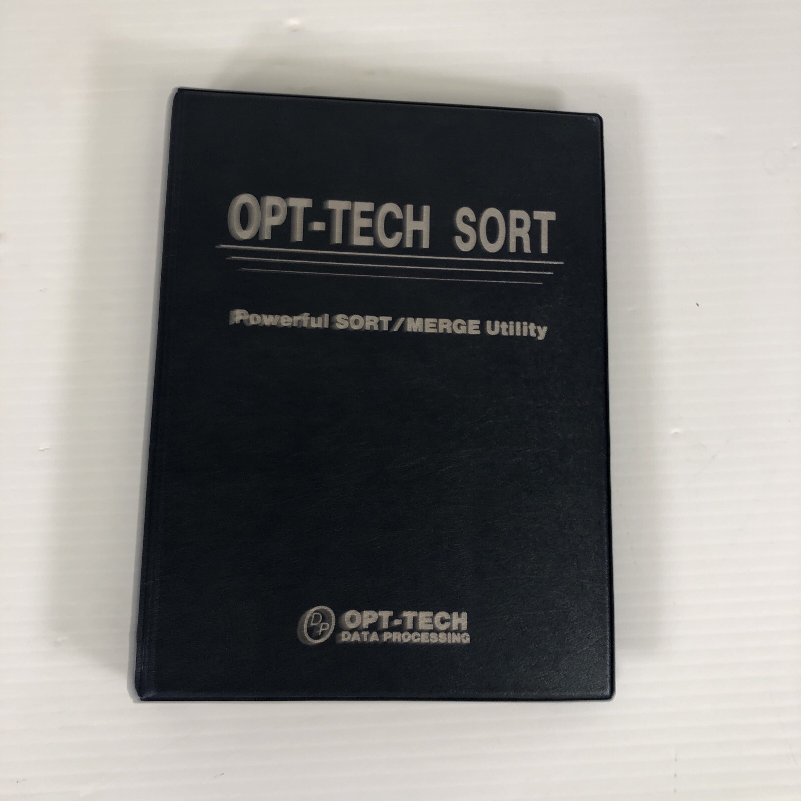 Opt-tech Sort Version 4.0a Upgrade Note Powerful Sort/Merge Utility