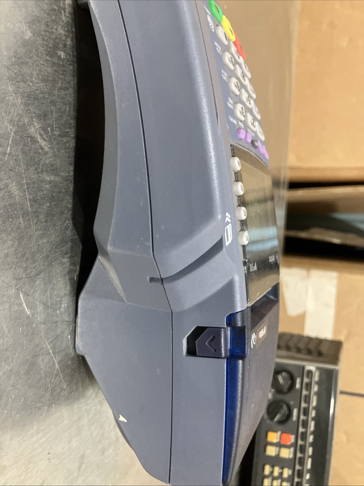VERIFONE VX510 DIAL CREDIT CARD TERMINAL – PCI COMPLIANT NO POWER CORD C6-8