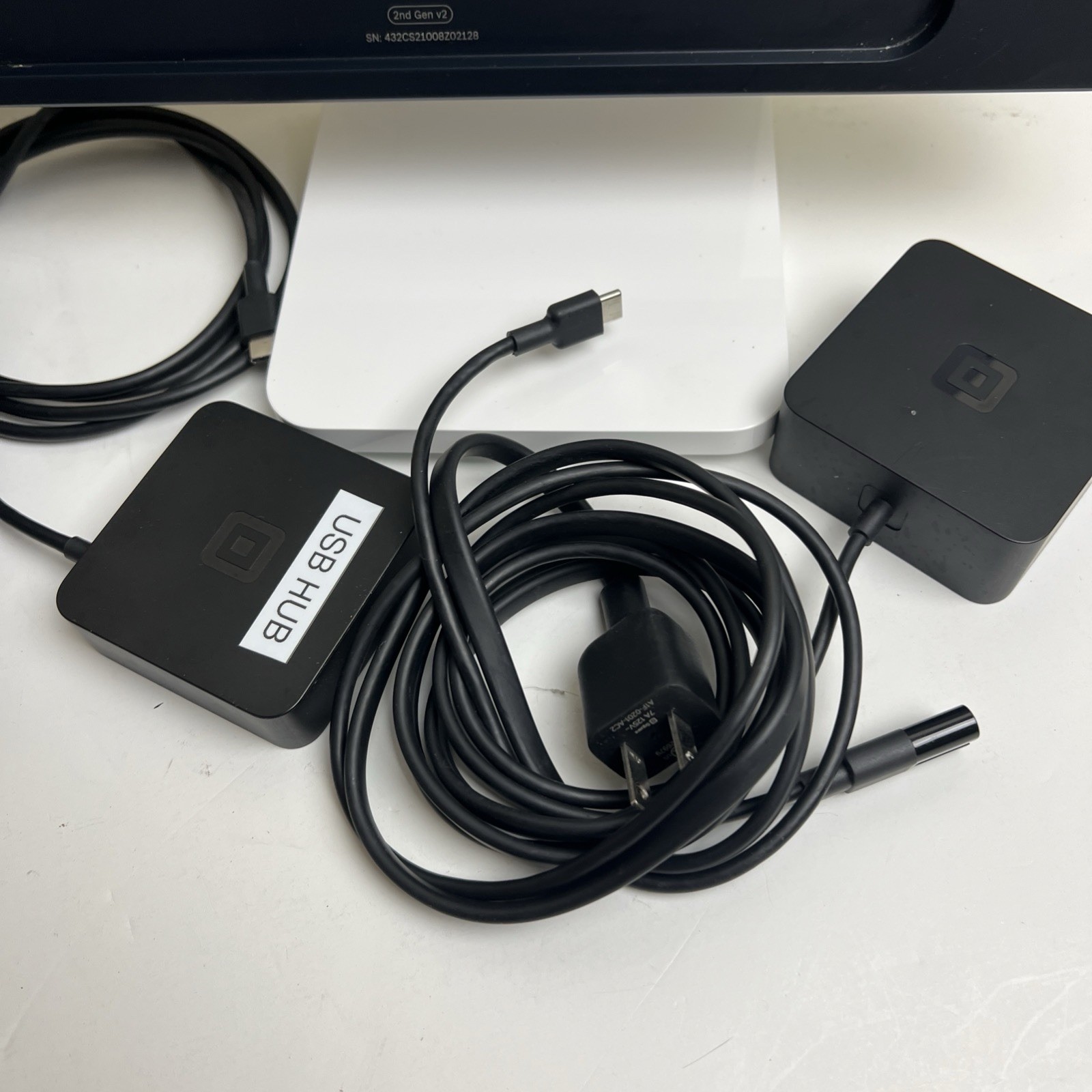 Square Stand 2nd Gen V2 POS w/ Magstripe Reader USB Hub + Accessories ** No iPad