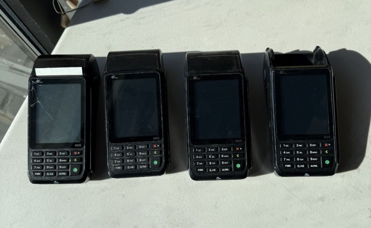 PAX S920 Credit Card Terminal *LOT OF 4* UNLOCKED