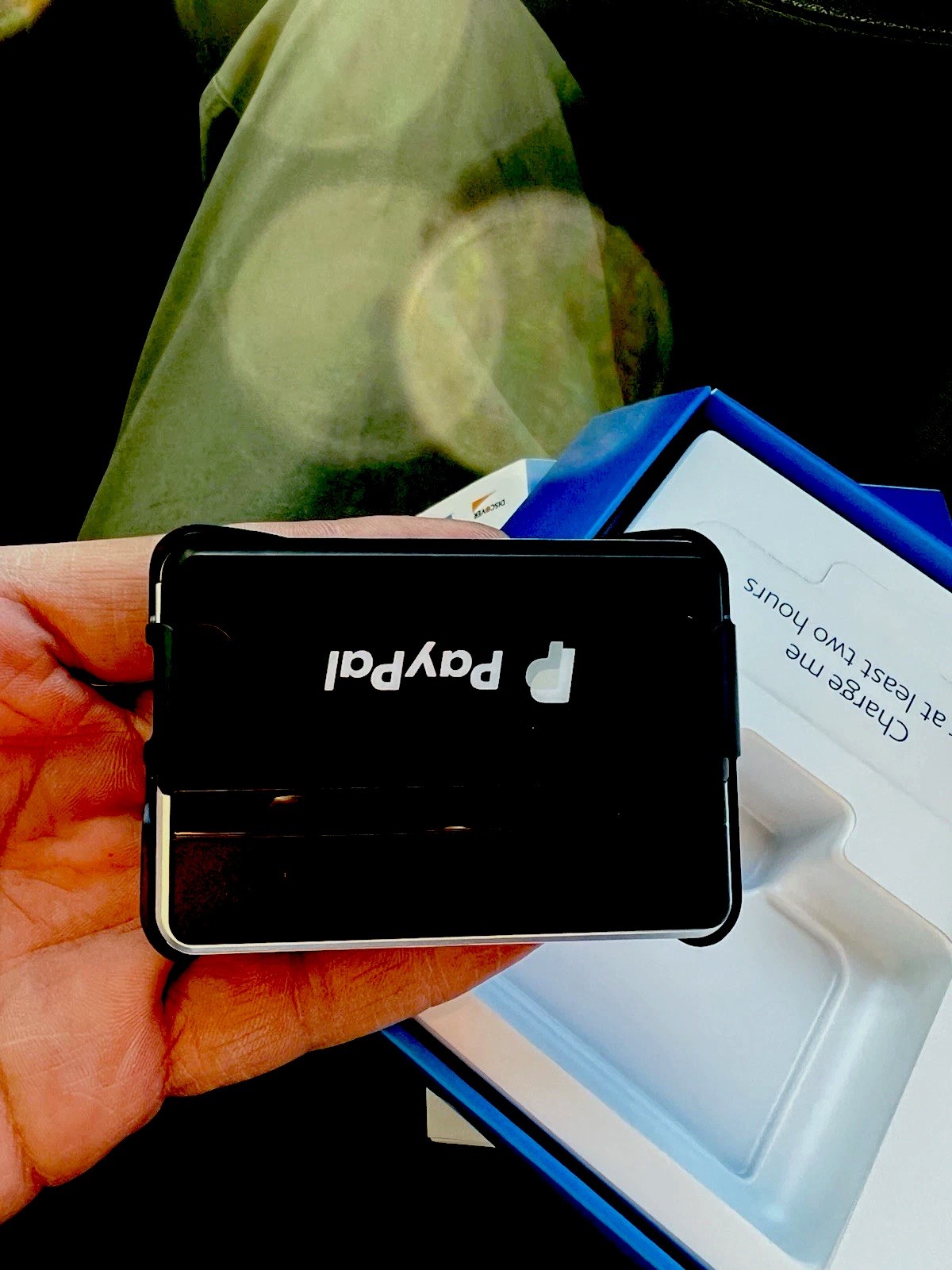 PayPal PCSUSDCRT Chip and Swipe Reader – Black