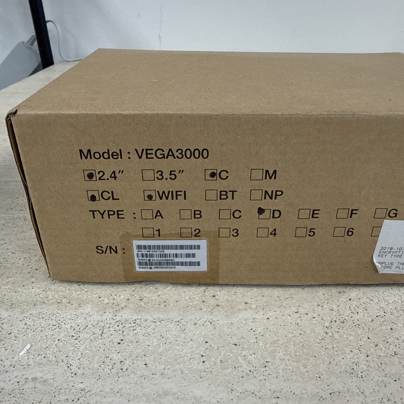 Dejavoo Z8 VEGA3000 WiFiMagnetic POS Credit Debit Card Terminal RJ11 Cables
