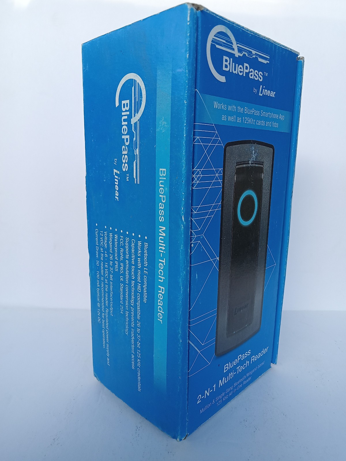 Blue Pass 2-N-1 Multi-Tech Reader New In Box