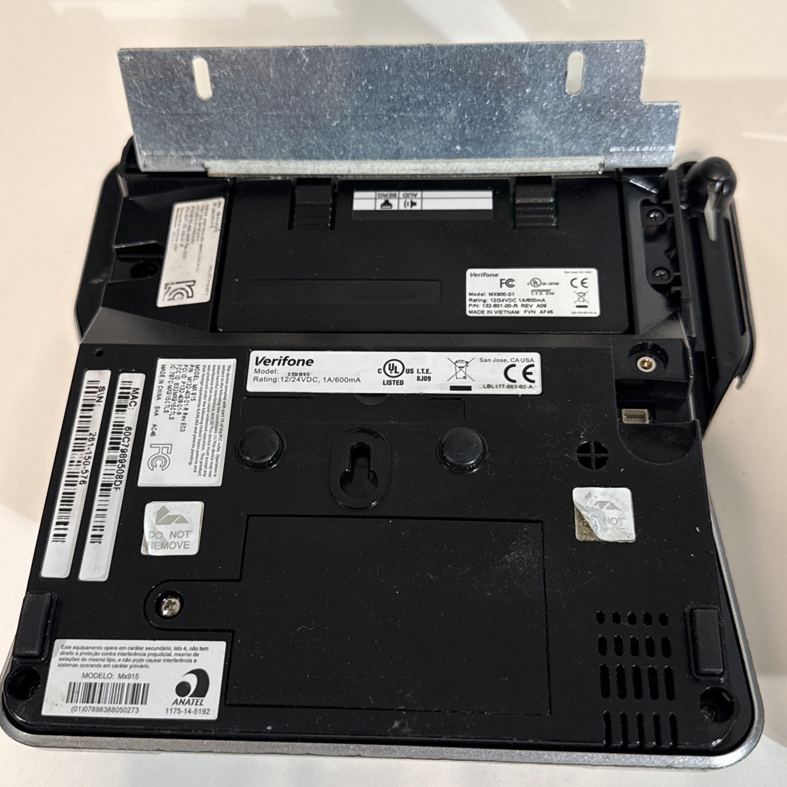 Lot 2 VeriFone MX 915 M132-409-01-R Credit Card Terminal Pin Pad Chip MX900