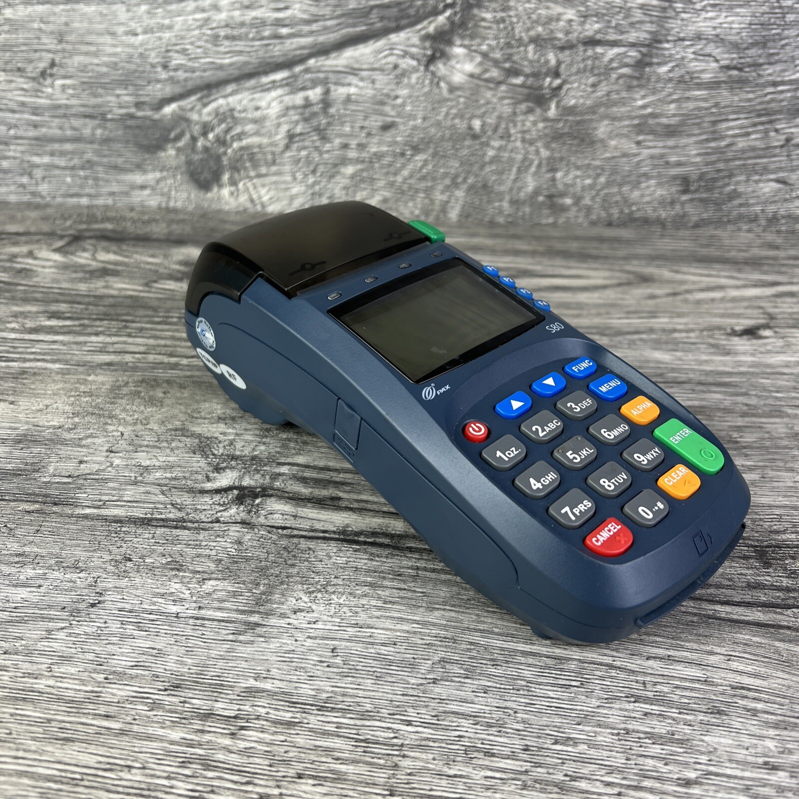 PAX S80 EMV NFC Credit Card Machine PED TAMPERED LOCKED – FOR PARTS ONLY