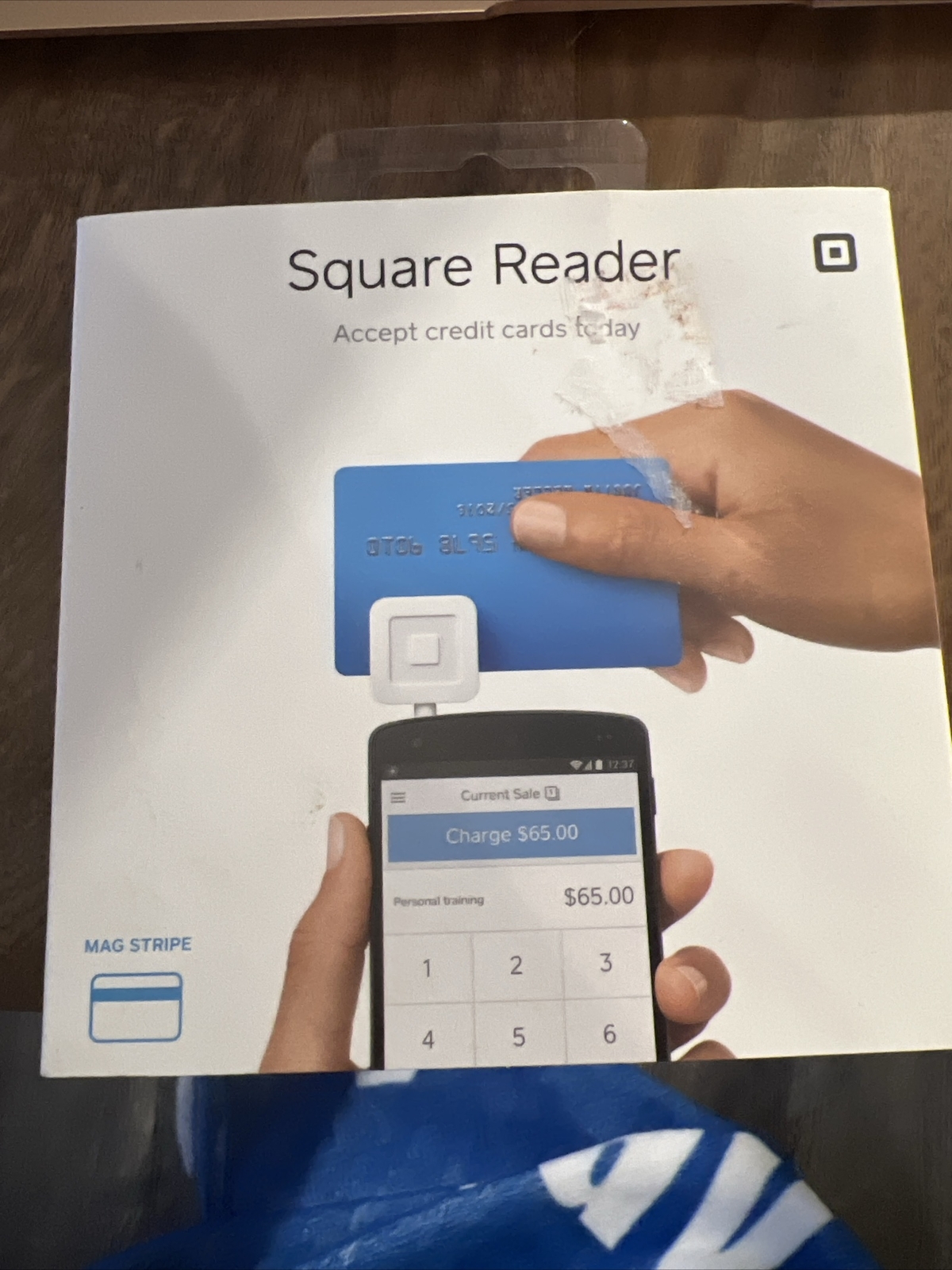 Square Credit Card Reader for iPhone, iPad and Android