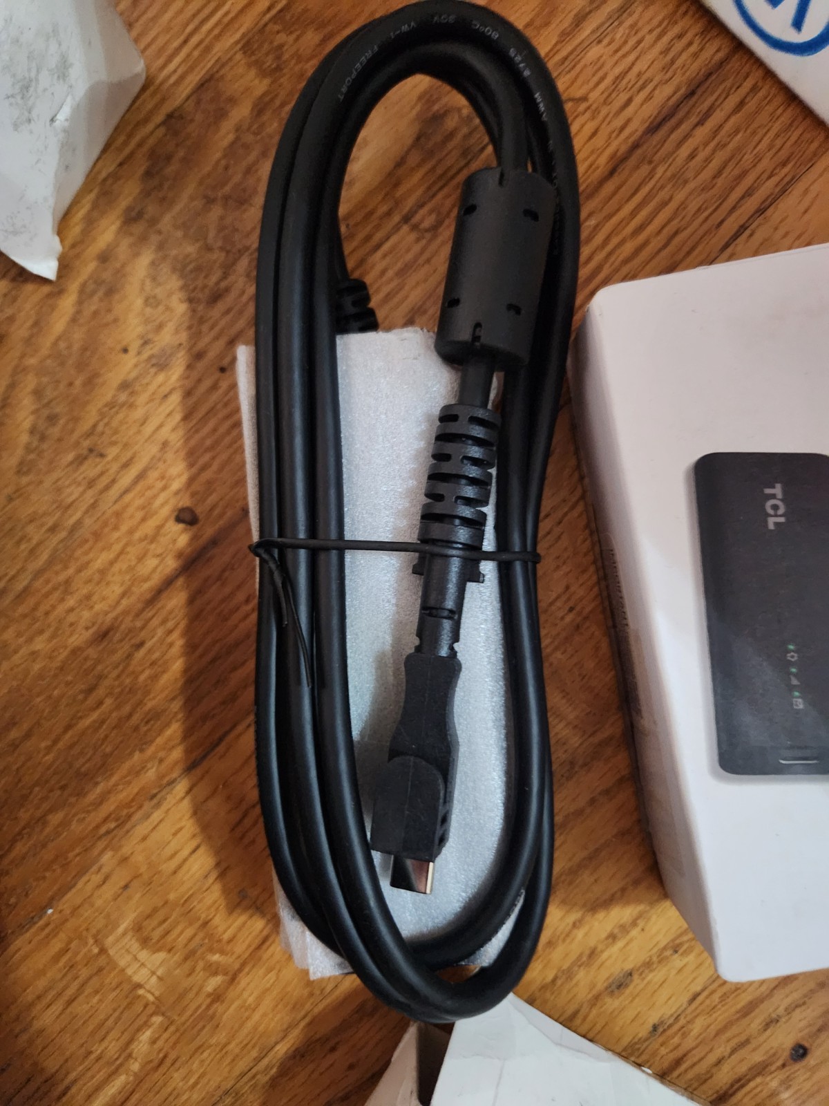 Verifone MSC445-011-00-A Ice Cube Cable Rev A06 , black