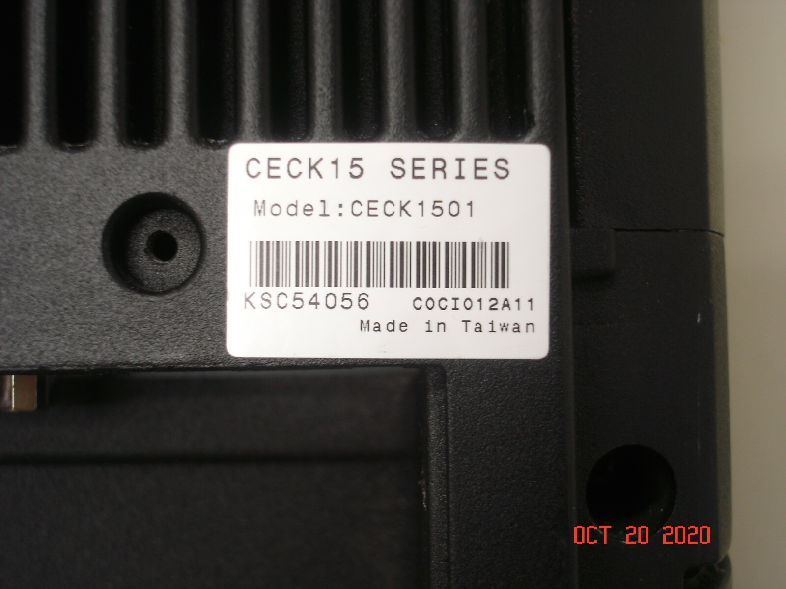 POSIFLEX CERNER CECK1501 POS TERMINAL & SD-700 MAGNETIC READER 2GB NO PSU /COVER