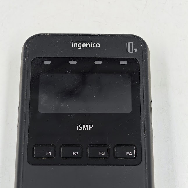 Ingenico iSMP Card Reader – Untested, Signs of Use, Missing Parts