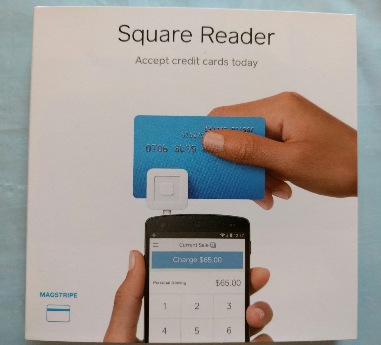 Square Reader Credit card Debit Card Iphone Ipad or Andrioid New In Box