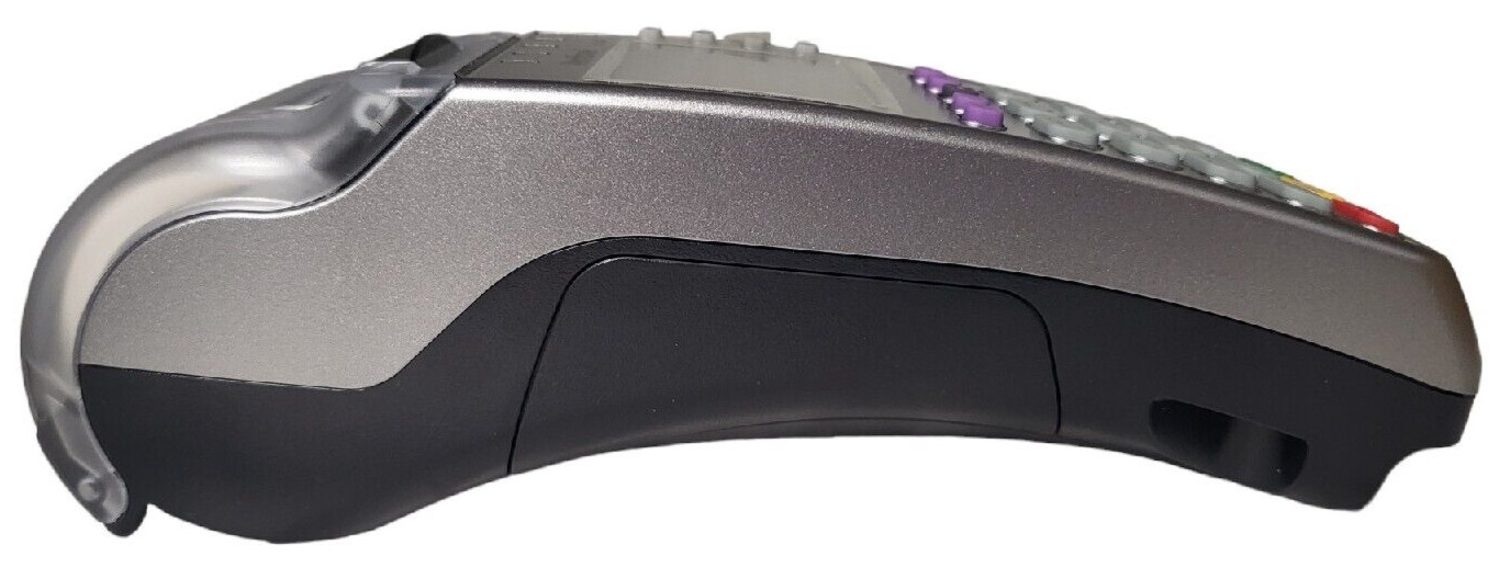Verifone VX520 POS Credit Card Reader Machine #M252-753-03-NAA-3 w/ Power Supply