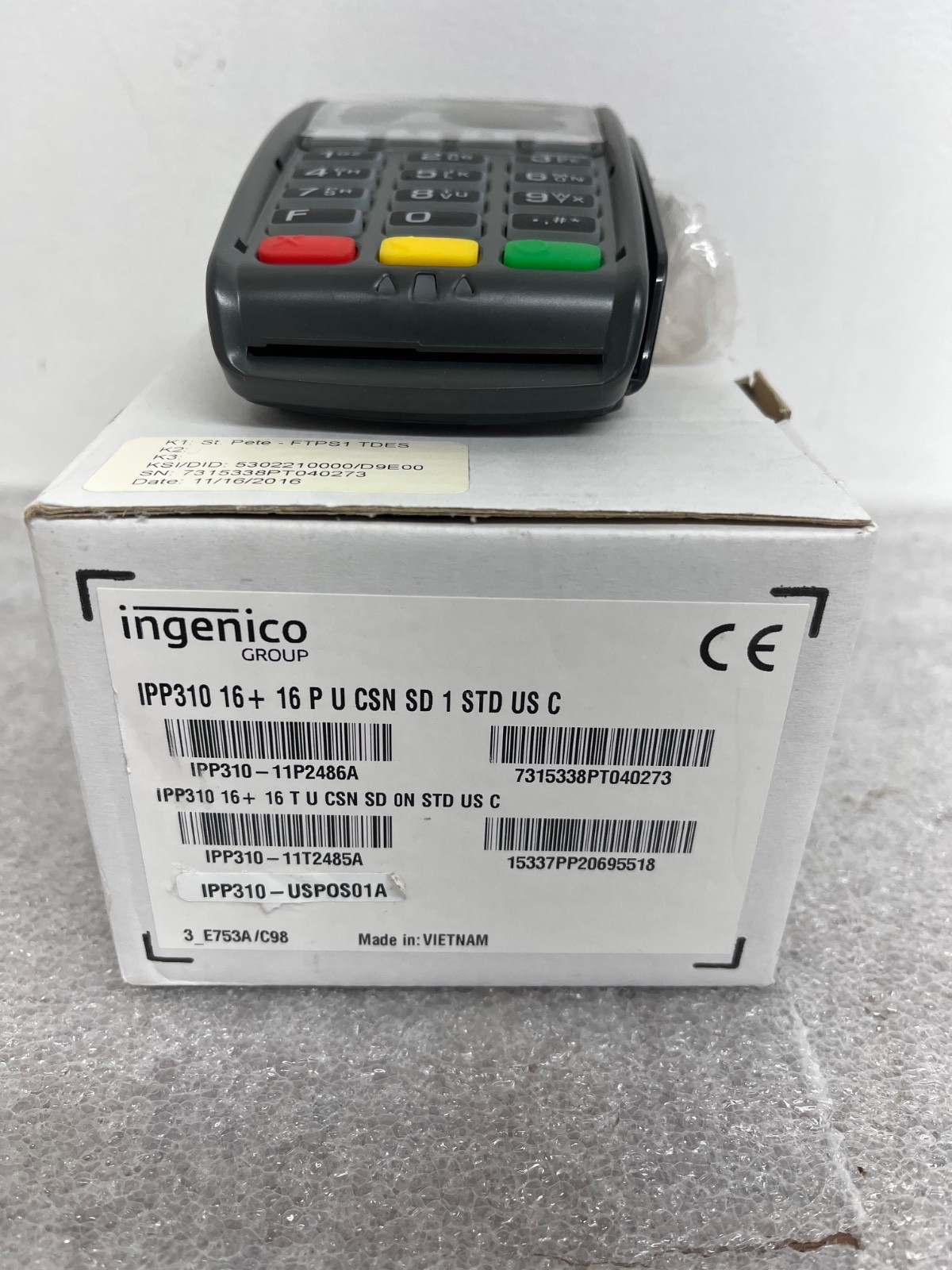 Ingenico IPP310 Credit Card Terminal