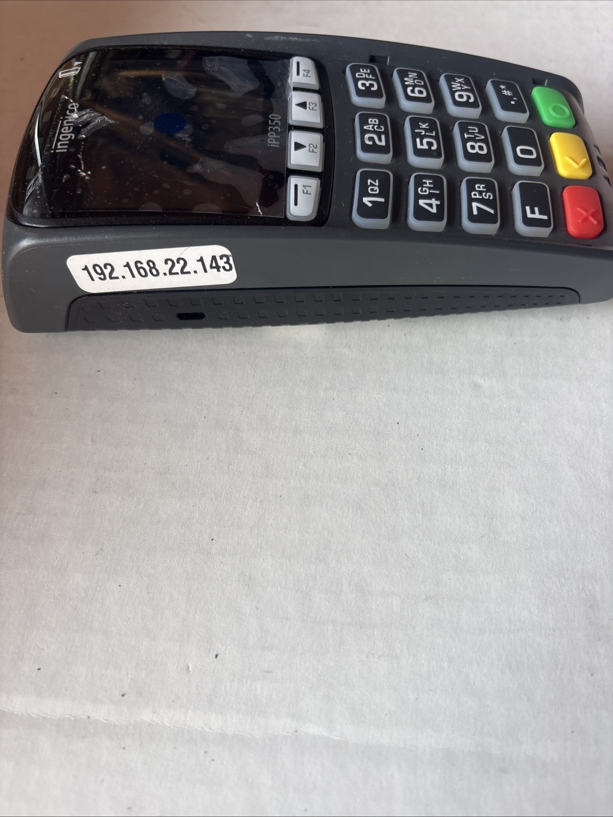 WORKING New Ingenico iPP350 USB Credit Card Processing Machine Terminal PIN Pad