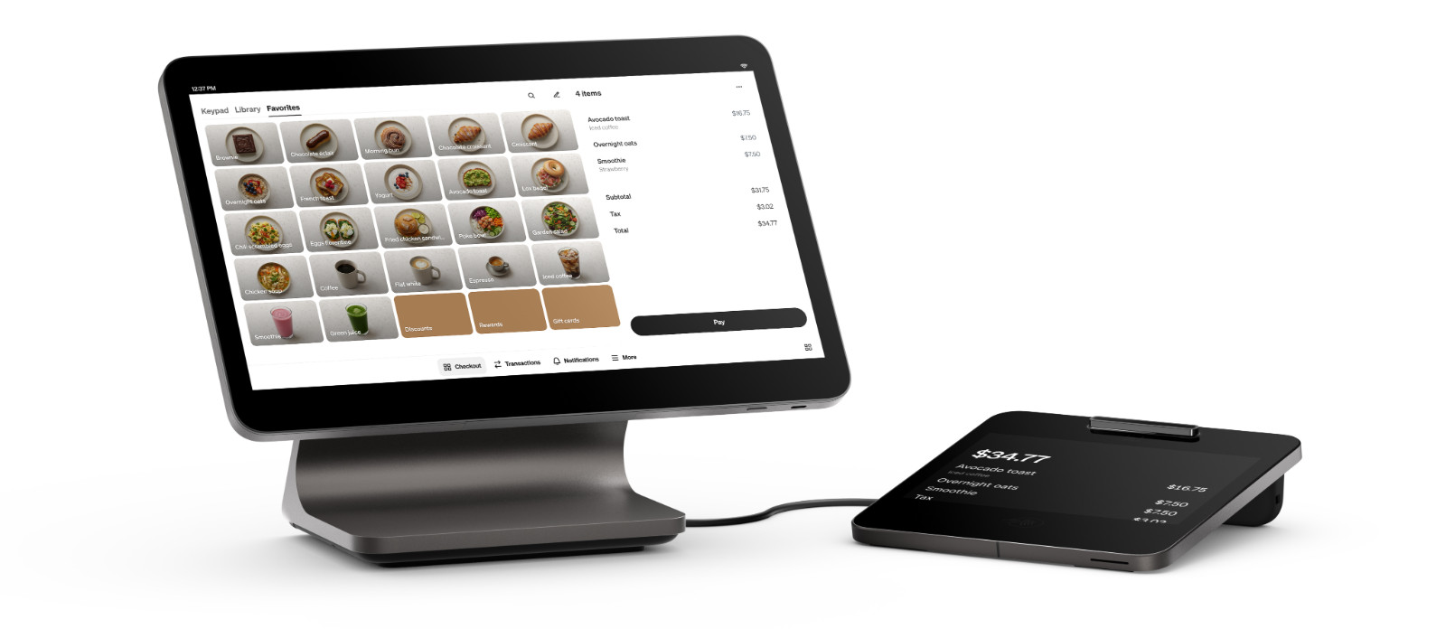 Square Register POS System – Black (1st Generation)