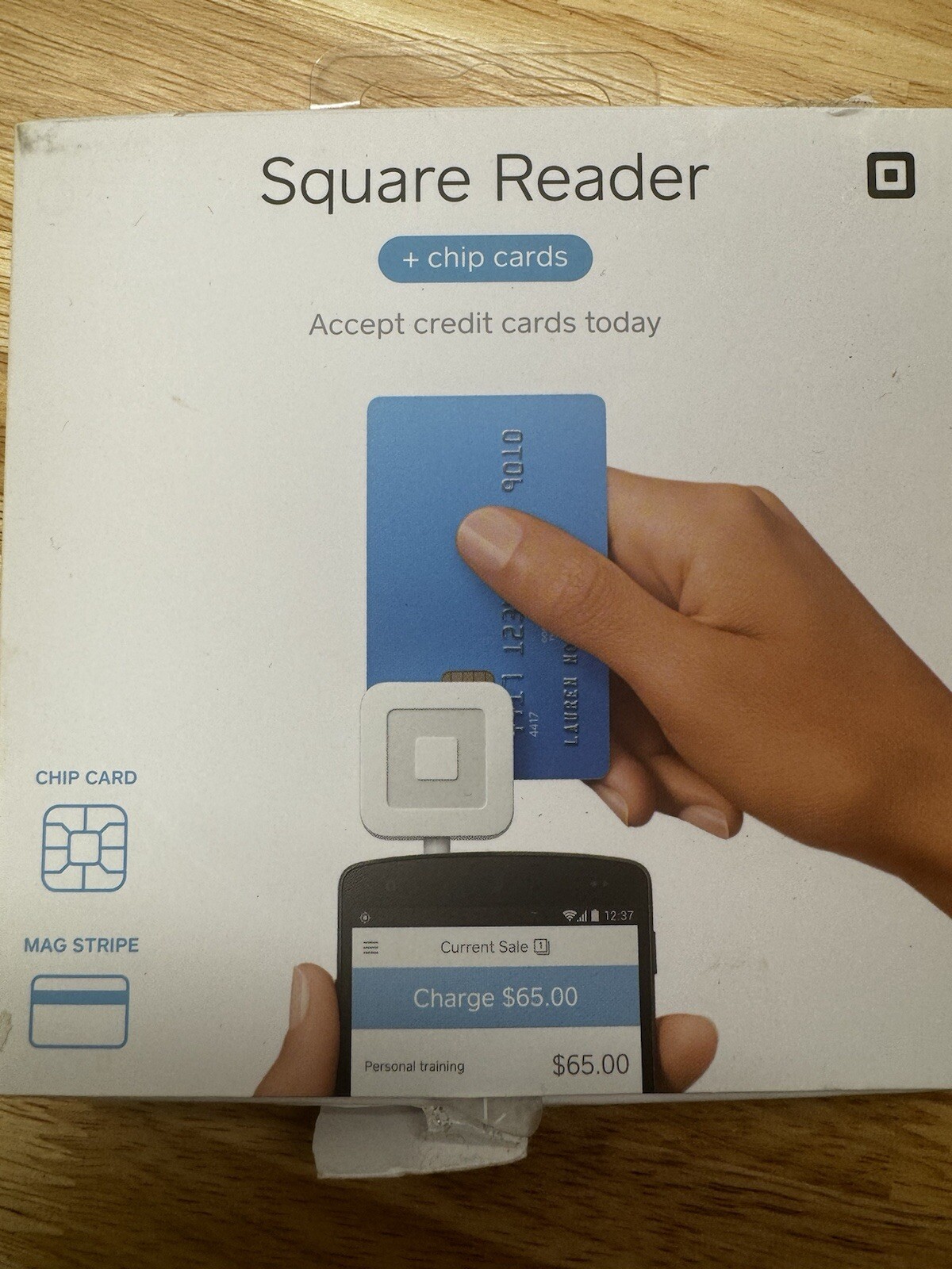 Square Credit Card Reader for iPhone, iPad and Android