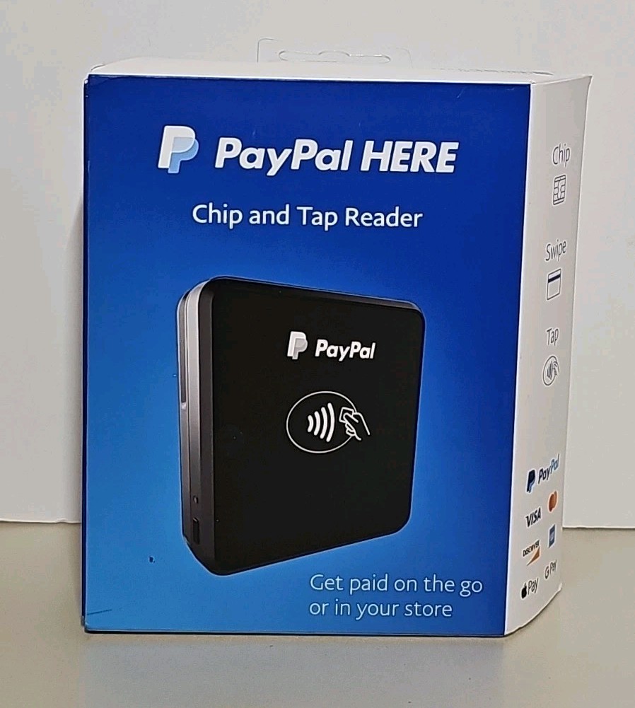 NEW PayPal HERE Chip and Tap Credit/Debit Card Reader / Card Scanner PCTUSDCRT