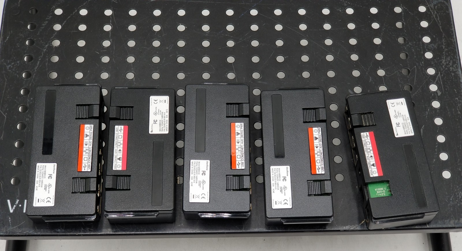 LOT OF (5) Verifone MX900-02 USB Input/Output Ethernet Module (132-602-00-R)