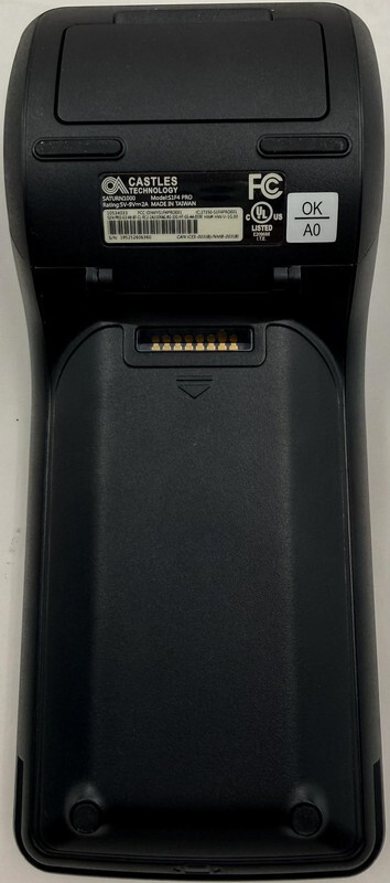CASTLES TECHNOLOGY S1F4 PRO 10534033 SATURN1000 MOBILE TOUCH PAYMENT TERMINAL
