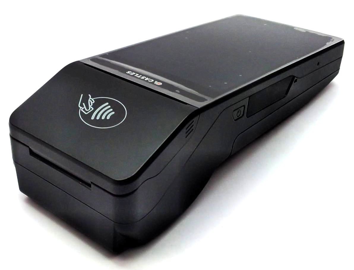Castles SATURN1000 Card Payment Terminal Android Wireless Contactless 10512087
