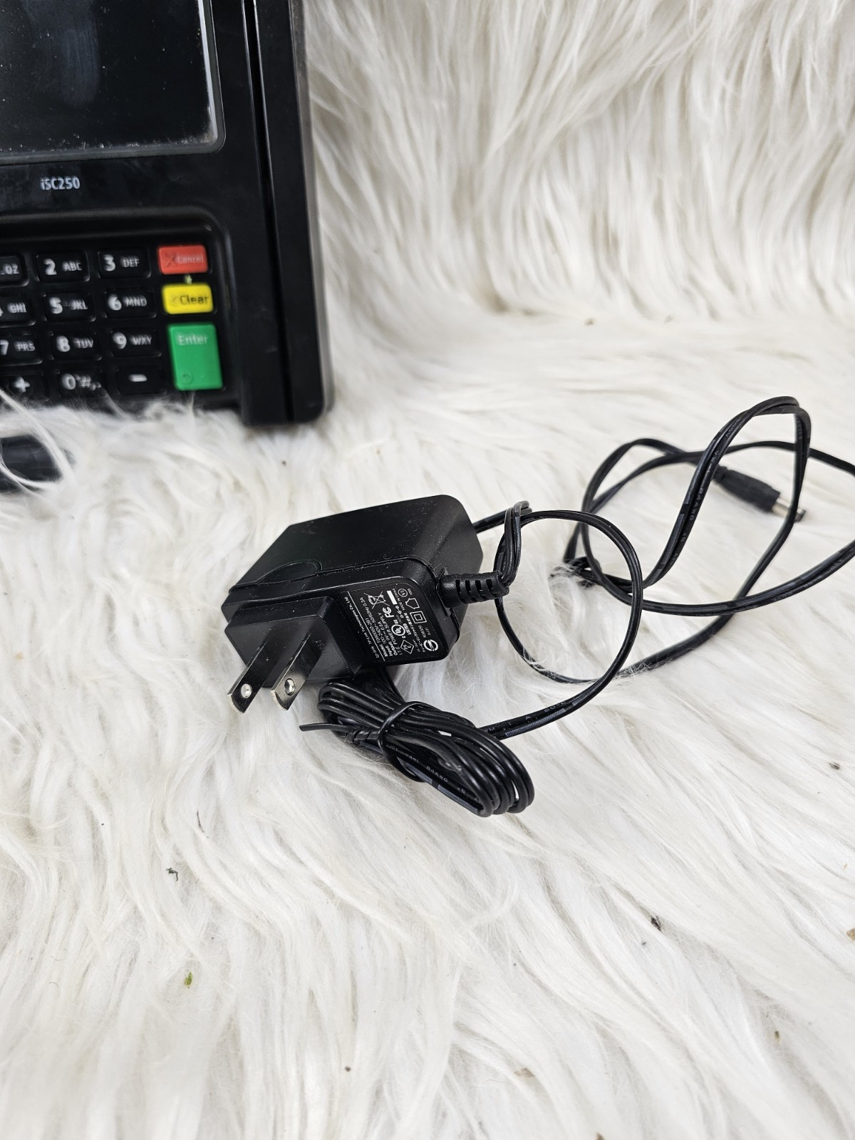 Ingenico iSC Touch ISC250 Credit Card Machine Head Unit And Plug In WORKS